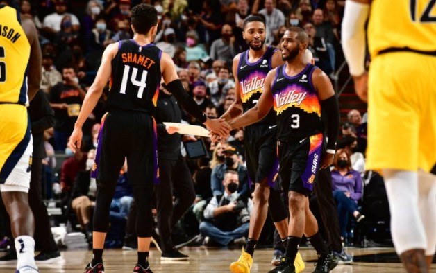 太阳今日迎战步行者