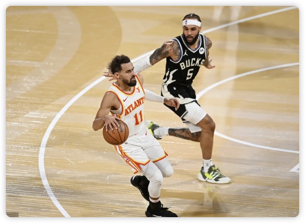 字母30+14+9吹杨35+7+10 雄鹿胜老鹰晋级NBA杯决赛 