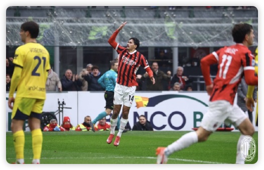 米兰3-2逆转绝杀帕尔马 赖因德斯&丘库埃泽补时3分钟连入2球