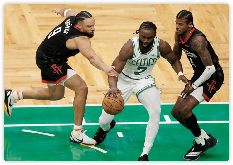 狄龙36分汤普森33+10 火箭险胜凯尔特人3连胜 