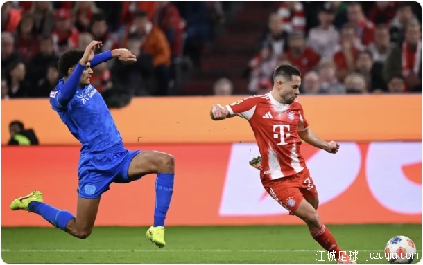 赛季15连胜！德甲-格纳布里破门 拜仁3-0勒沃库森