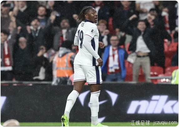 萨卡埃泽破门 英格兰2-0塞尔维亚7战全胜0失球 