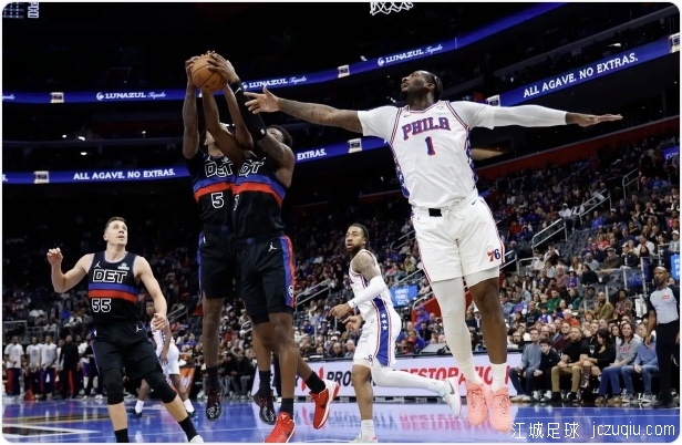 9连胜坐稳东部榜首!活塞6人上双终结76人连胜,马克西空砍31+7