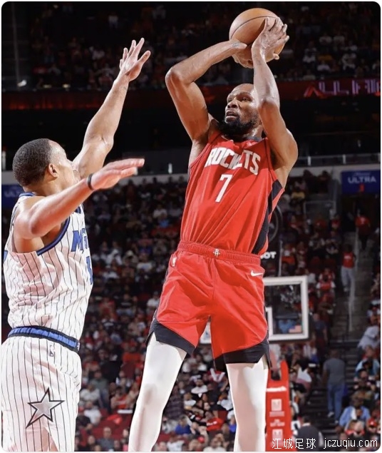 杜兰特35分申京30+13+8 火箭加时擒魔术取4连胜