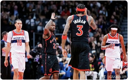 巴雷特24分领衔4人20+ 猛龙主场大胜送奇才13连败 