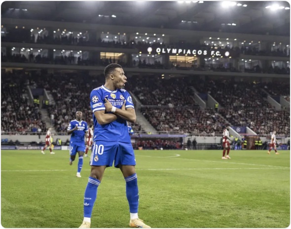 11月27日 欧冠第5轮 奥林匹亚科斯vs皇家马德里 全场录像回放