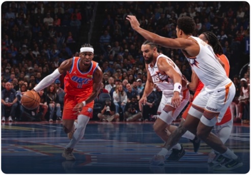 12月11日 NBA杯东部1/4决赛 太阳vs雷霆 全场录像回放