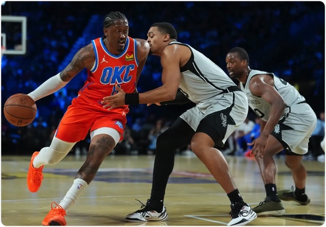 12月14日 NBA杯半决赛 马刺vs雷霆 全场录像回放