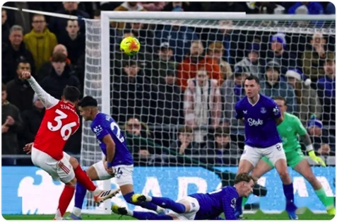 12月21日 英超第17轮 埃弗顿vs阿森纳 全场录像回放