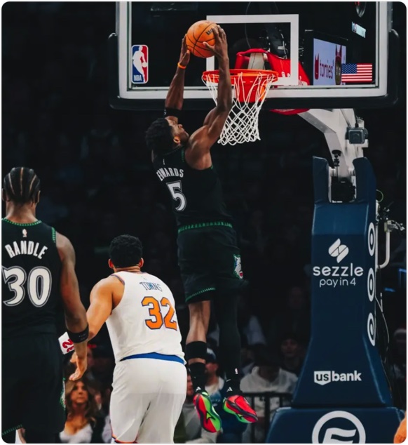 12月24日 NBA常规赛 尼克斯vs森林狼 全场录像回放