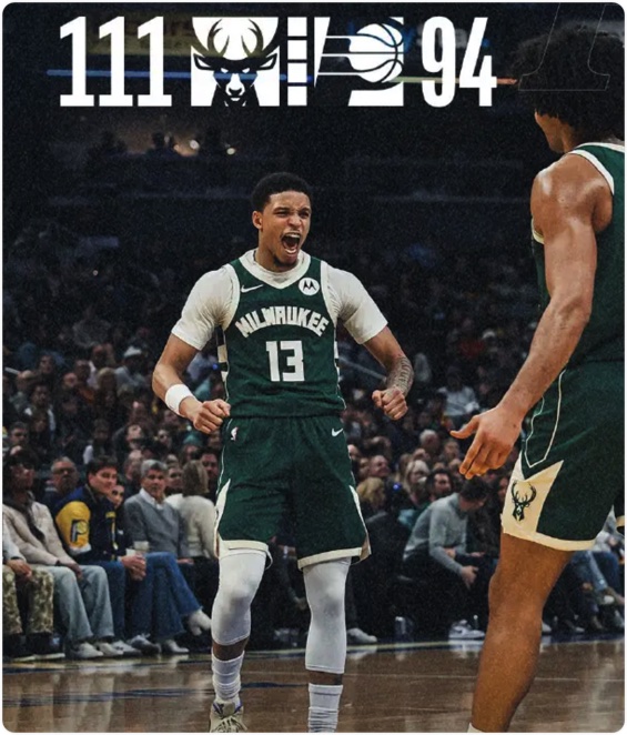 12月24日 NBA常规赛 雄鹿vs步行者 全场录像回放