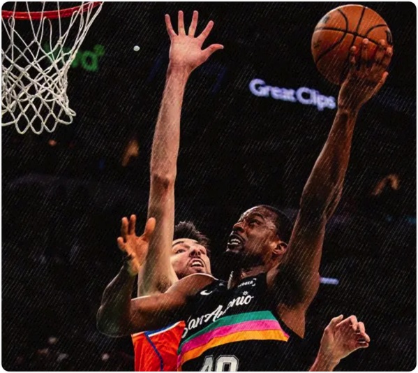 12月24日 NBA常规赛 雷霆vs马刺 全场录像回放