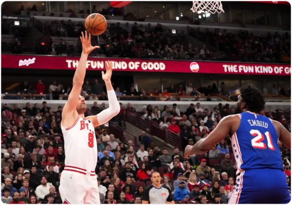 12月27日 NBA常规赛 76人vs公牛 全场录像回放