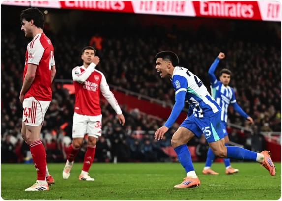 12月27日 英超第18轮 阿森纳vs布莱顿 全场录像回放