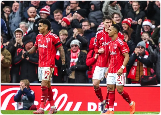 12月27日 英超第18轮 诺丁汉森林vs曼城 全场录像回放