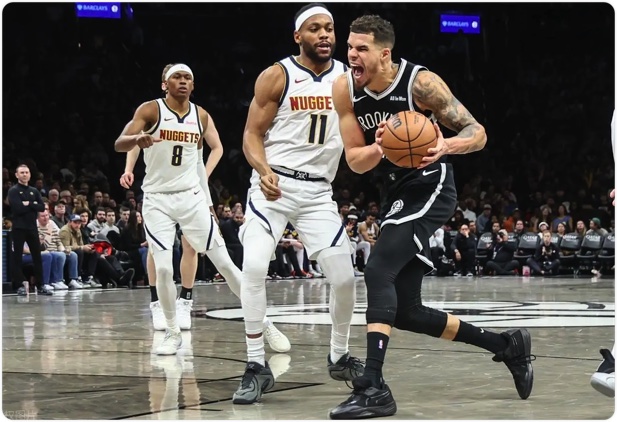 01月05日 NBA常规赛 掘金vs篮网 全场录像回放