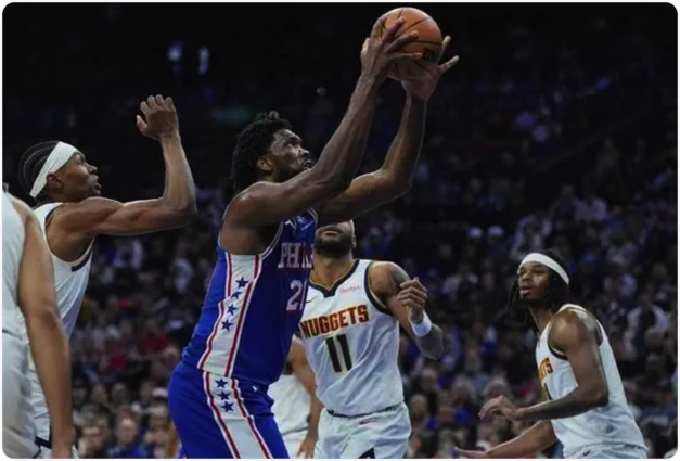 01月06日 NBA常规赛 掘金vs76人 全场录像回放