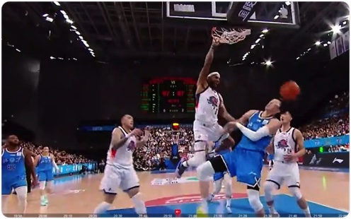 01月09日 CBA常规赛 北京vs山东 全场录像回放