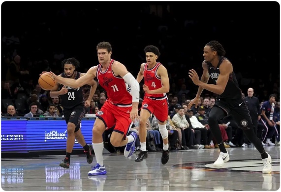 01月10日 NBA常规赛 快船vs篮网 全场录像回放