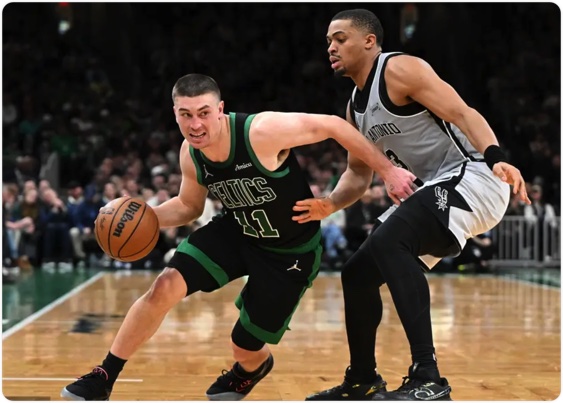 01月11日 NBA常规赛 马刺vs凯尔特人 全场录像回放