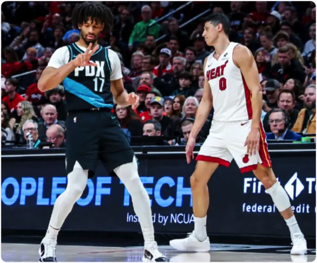 01月23日 NBA常规赛 热火vs开拓者 全场录像回放