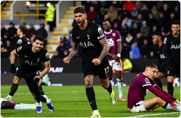 01月24日 英超第23轮 伯恩利vs热刺 全场录像回放