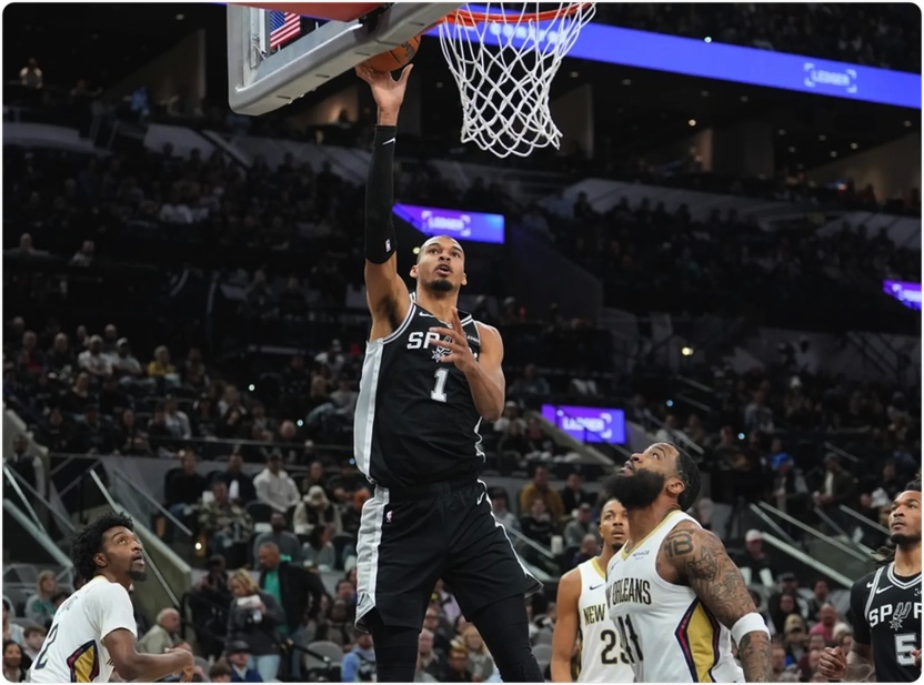 01月26日 NBA常规赛 鹈鹕vs马刺 全场录像回放