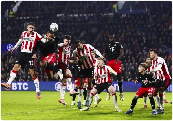 01月29日 欧冠第8轮 埃因霍温vs拜仁慕尼黑 全场录像回放