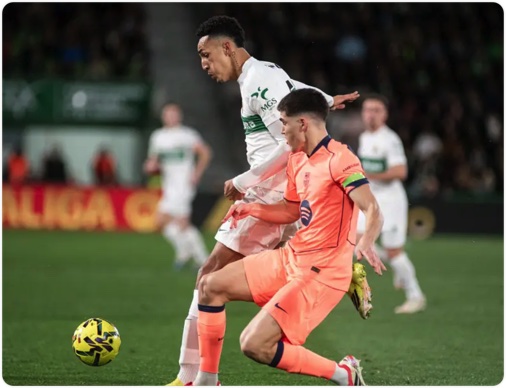 02月01日 西甲第22轮 埃尔切vs巴塞罗那 全场录像回放