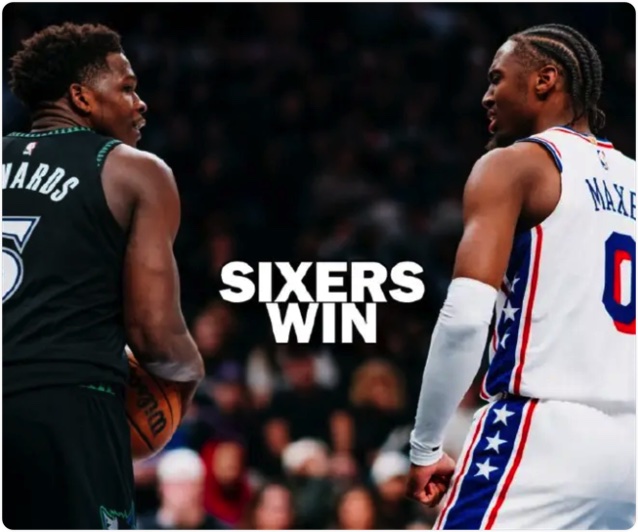 02月23日 NBA常规赛 76人vs森林狼 全场录像回放