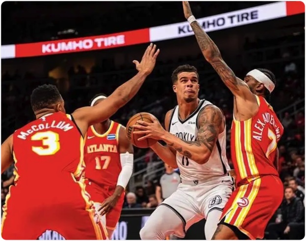 02月23日 NBA常规赛 篮网vs老鹰 全场录像回放