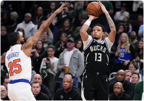 02月28日 NBA常规赛 尼克斯vs雄鹿 全场录像回放