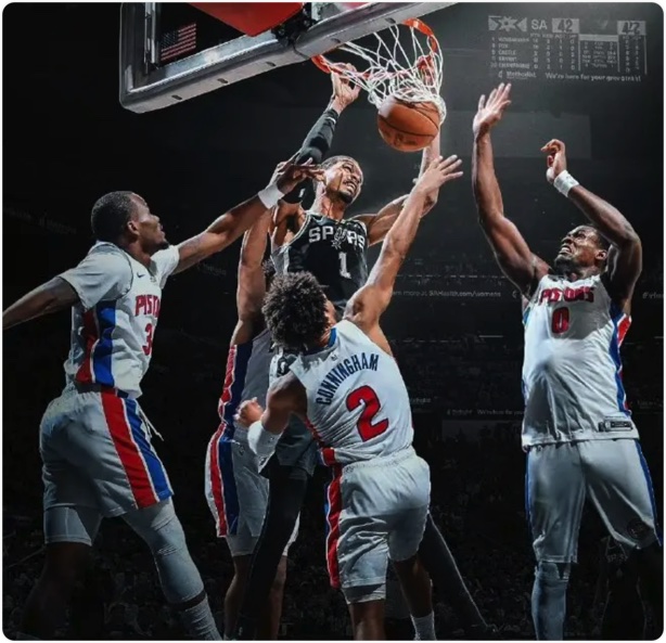 03月06日 NBA常规赛 活塞vs马刺 全场录像回放