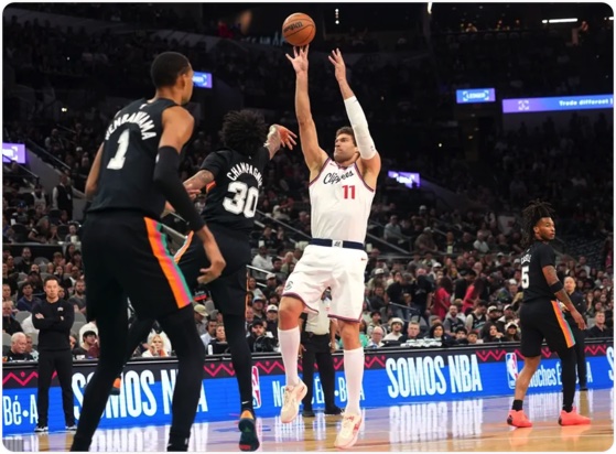 03月07日 NBA常规赛 快船vs马刺 全场录像回放