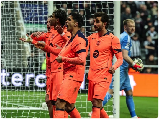 03月11日 欧冠1/8决赛 纽卡斯尔联vs巴塞罗那 全场录像回放