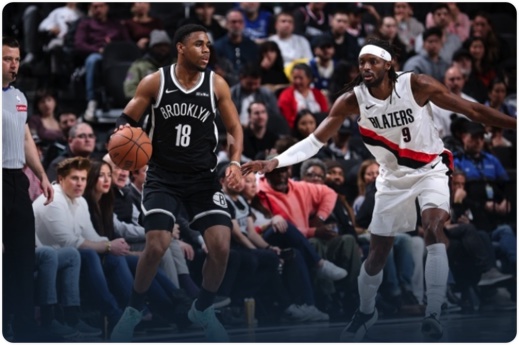 03月17日 NBA常规赛 开拓者vs篮网 全场录像回放