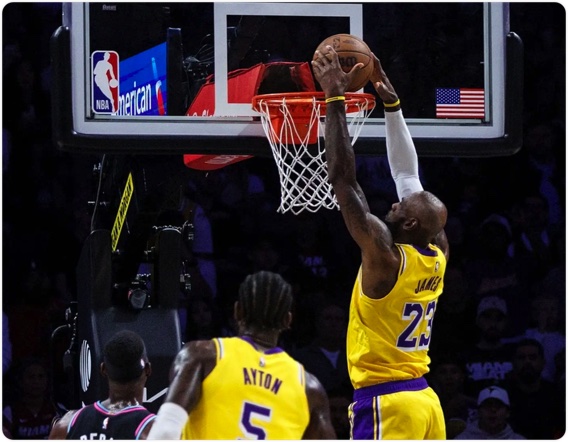 03月20日 NBA常规赛 湖人vs热火 全场录像回放